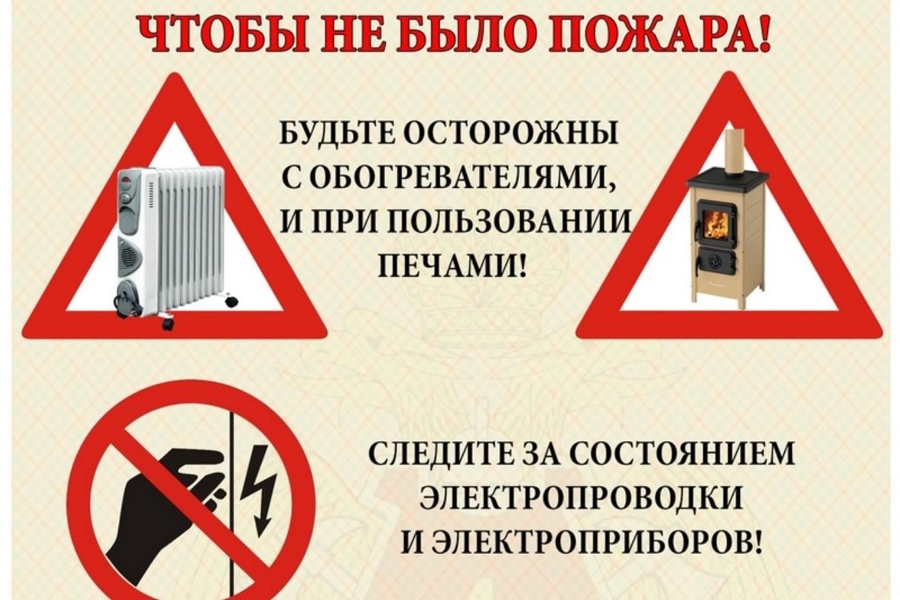 Меры пожарной безопасности при использовании отопительных систем и приборов