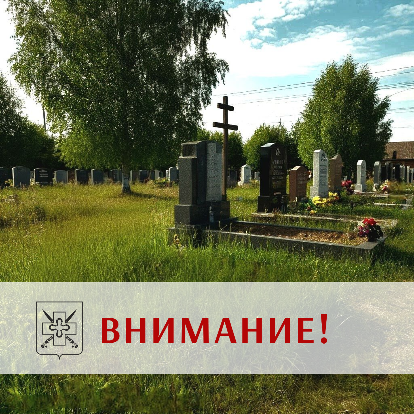 О порядке на местах захоронений
