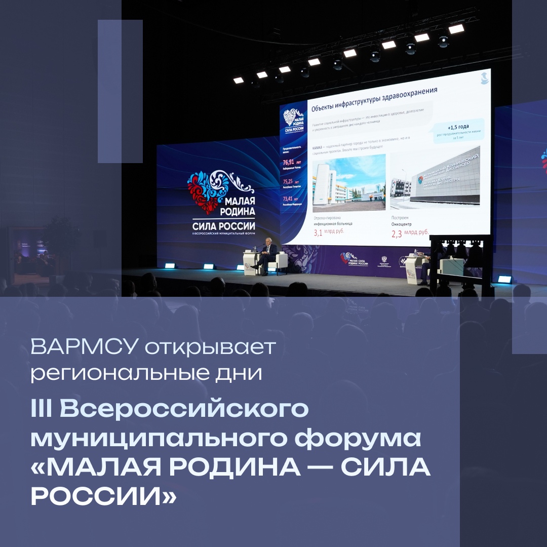 III Всероссийский муниципальный форум «МАЛАЯ РОДИНА — СИЛА РОССИИ»