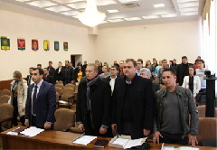 Председателем Совета молодых депутатов Динского района избран Алексей Лукьяненко