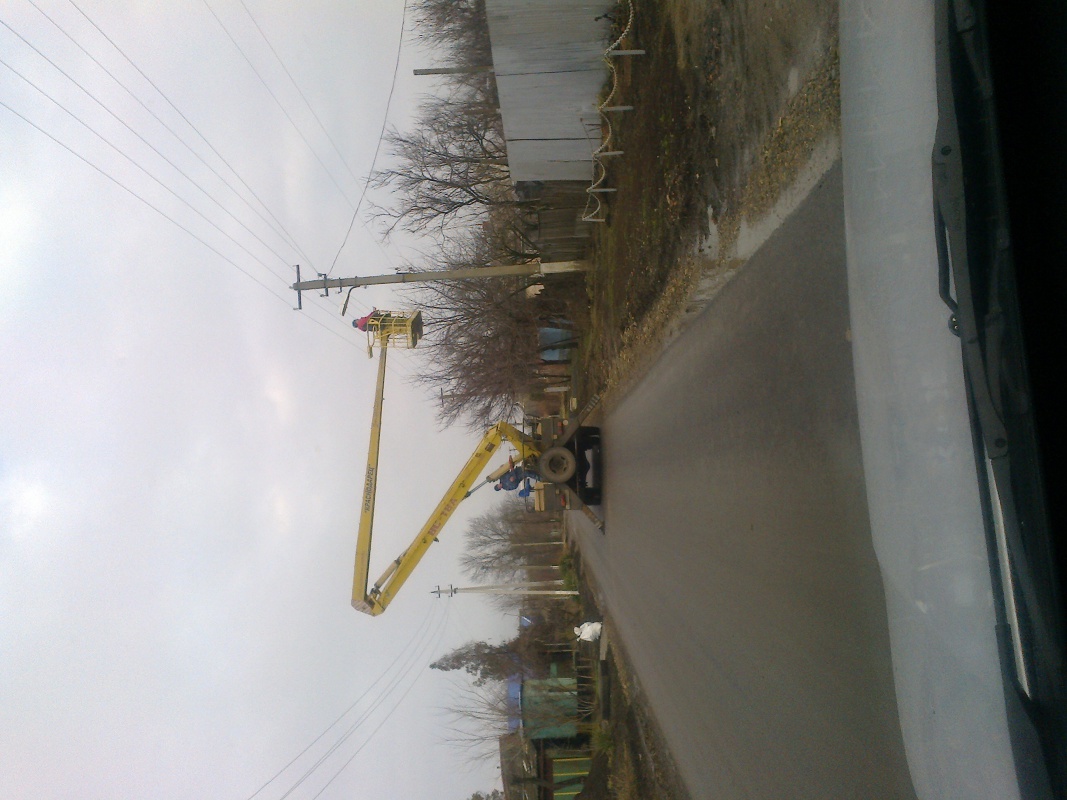 Ремонт уличного освещения