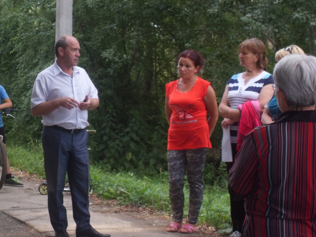 ВСТРЕЧА С ЖИТЕЛЯМИ ТОС № 1