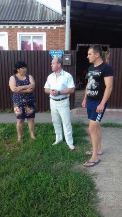 Исполняющим обязанности главы Старомышастовского сельского поселения СЕРГЕЕМ ДОЛЖЕНКО был произведен объезд территории станицы Старомышастовской