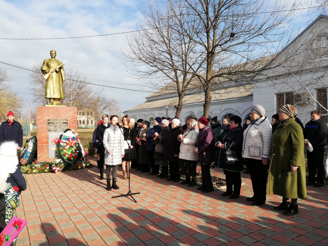 76 годовщина освобождения станицы Старомышастовской от немецко-фашистских захватчиков